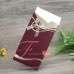 Maroon Pocket Wedding Invitation Cards